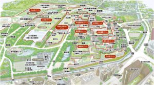 熊本城周辺地図